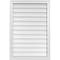 Ekena Millwork Vertical Surface Mount PVC Gable Vent w/ 2"W x 2"H , Brickmould Sill Frame, 26"W x 38"H GVPVE26X3803SN - alternate 1